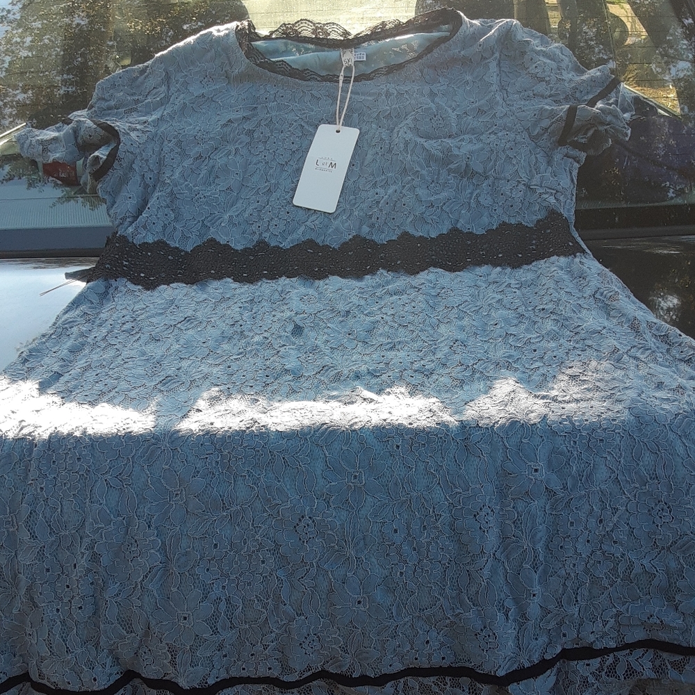 Blue dresses